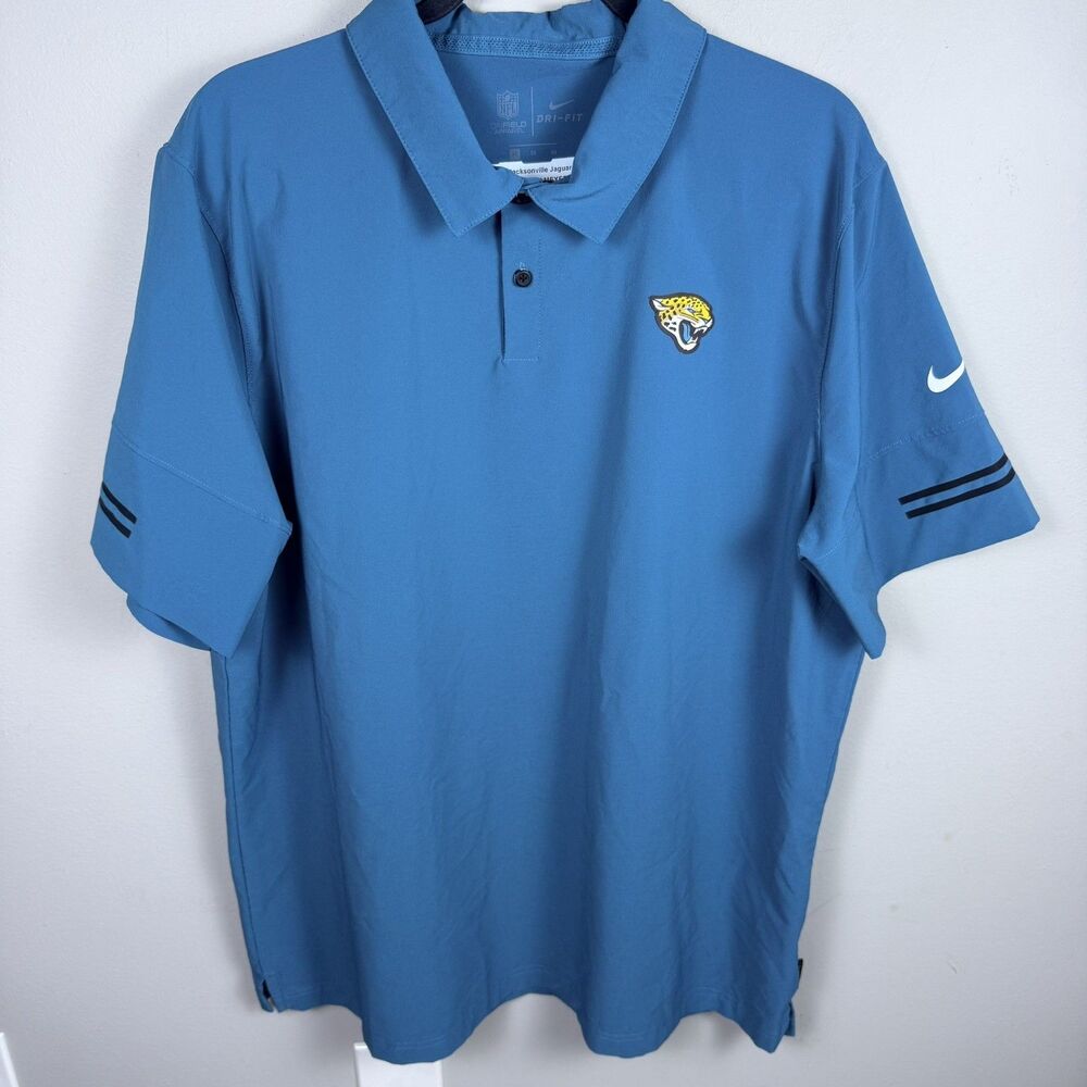 Jacksonville Jaguars Jacket Mens XL Teal Nike Team Issued Urban Meyer Coach NFL
